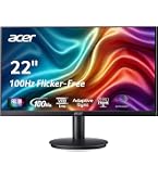 Amazon.com: Acer 21.5in FHD 1920x1080 100Hz Office Monitor KB220Q